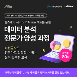 서울시/SBA 데이터분석가 취업캠프 3기 | 