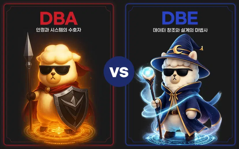 ๋ฐ์ดํฐ๋ฒ ์ด์ค ๊ต์ก ํ์ ์ ํ! DBA vs DBE ์ค ๋น์ ์ ์ด์ง ์ฑ๊ณต๋ฅ ์ ๋์ผ ์ง์
์? (3๋ถ ์๊ฐ ์ง๋จ)