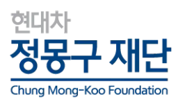 현대정몽구재단 로고
